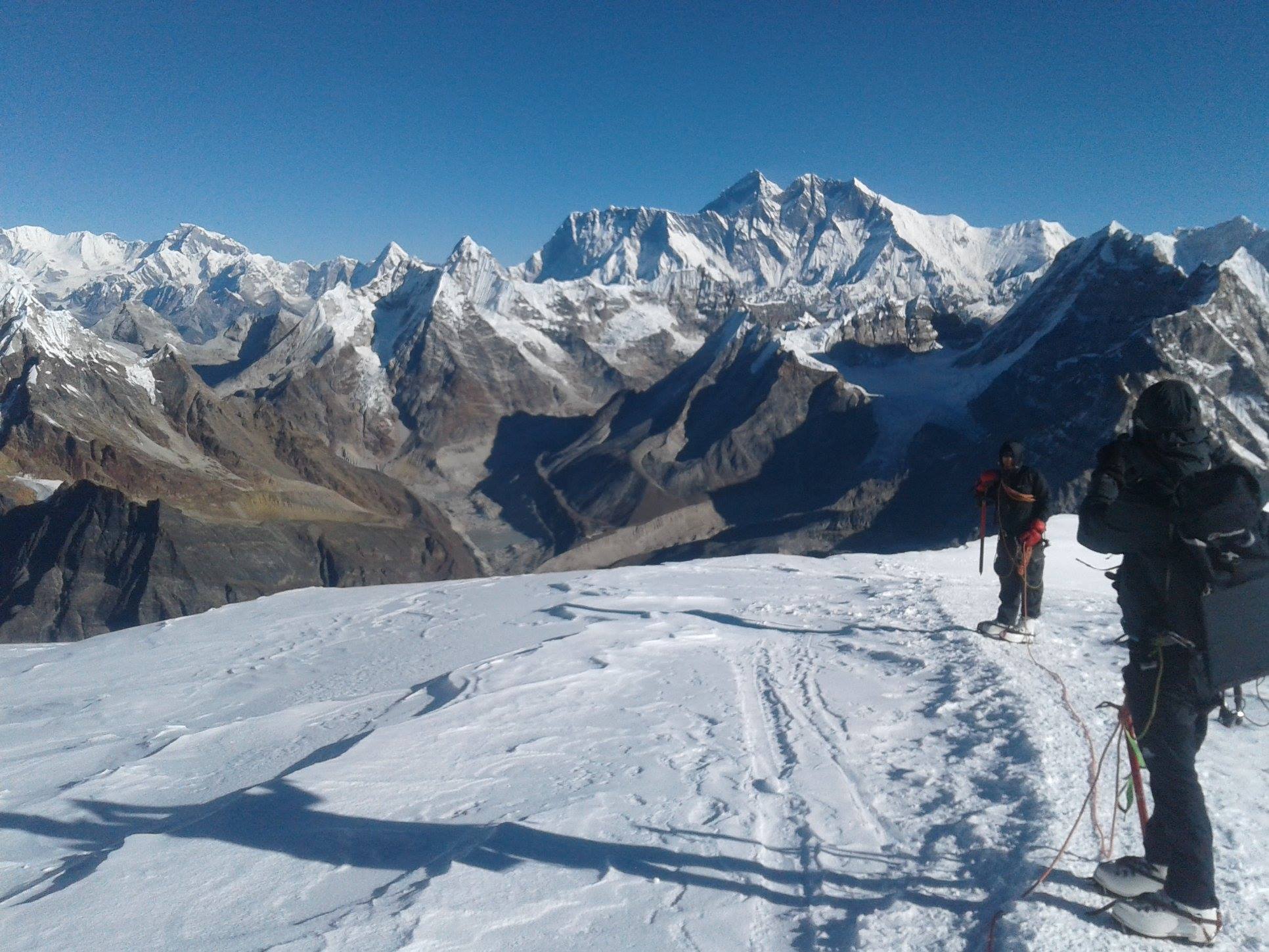 Mera Peka Climbing (6476m)